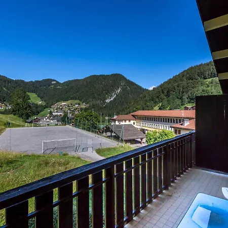 Duplex 2 Au Centre Village, Proche Pistes, Avec Garage Et Balcon - Fr-1-437-28 La Clusaz